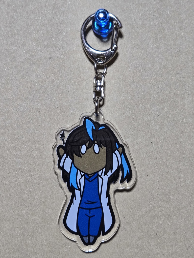 自創作キャラアクキー/ちみゆるナスター