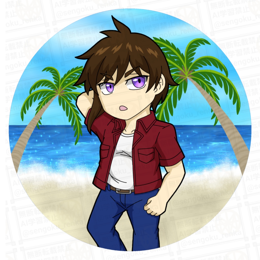 丸型アクキー 楢崎ケンゴ