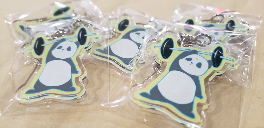 ダンベルパンダアクキー