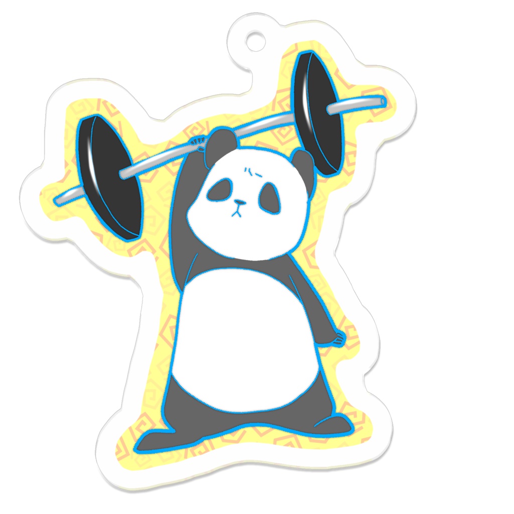 ダンベルパンダアクキー