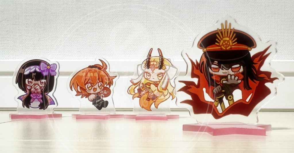 【C105】全4種 ミニアクリルスタンド