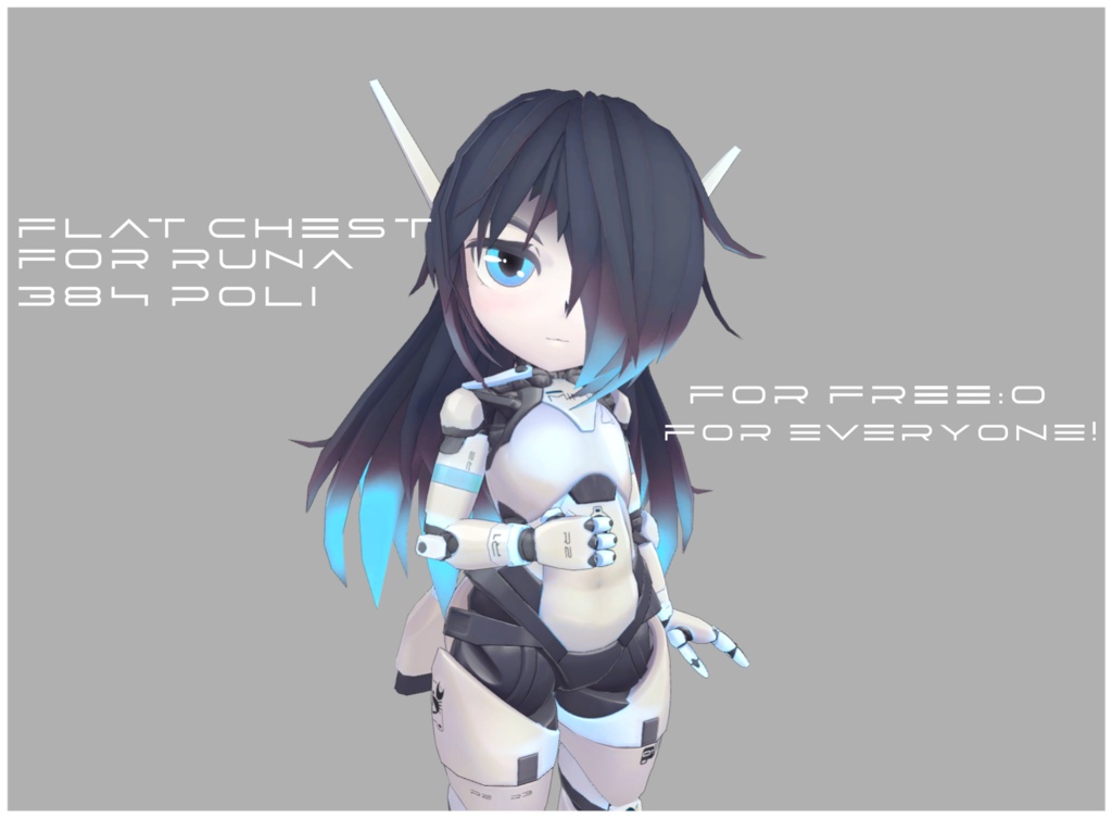 Mimi Runa のフラットチェスト:0 | Flat chest for Mimi Runa:0