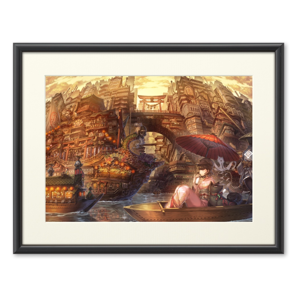 隅田川【複製原画】