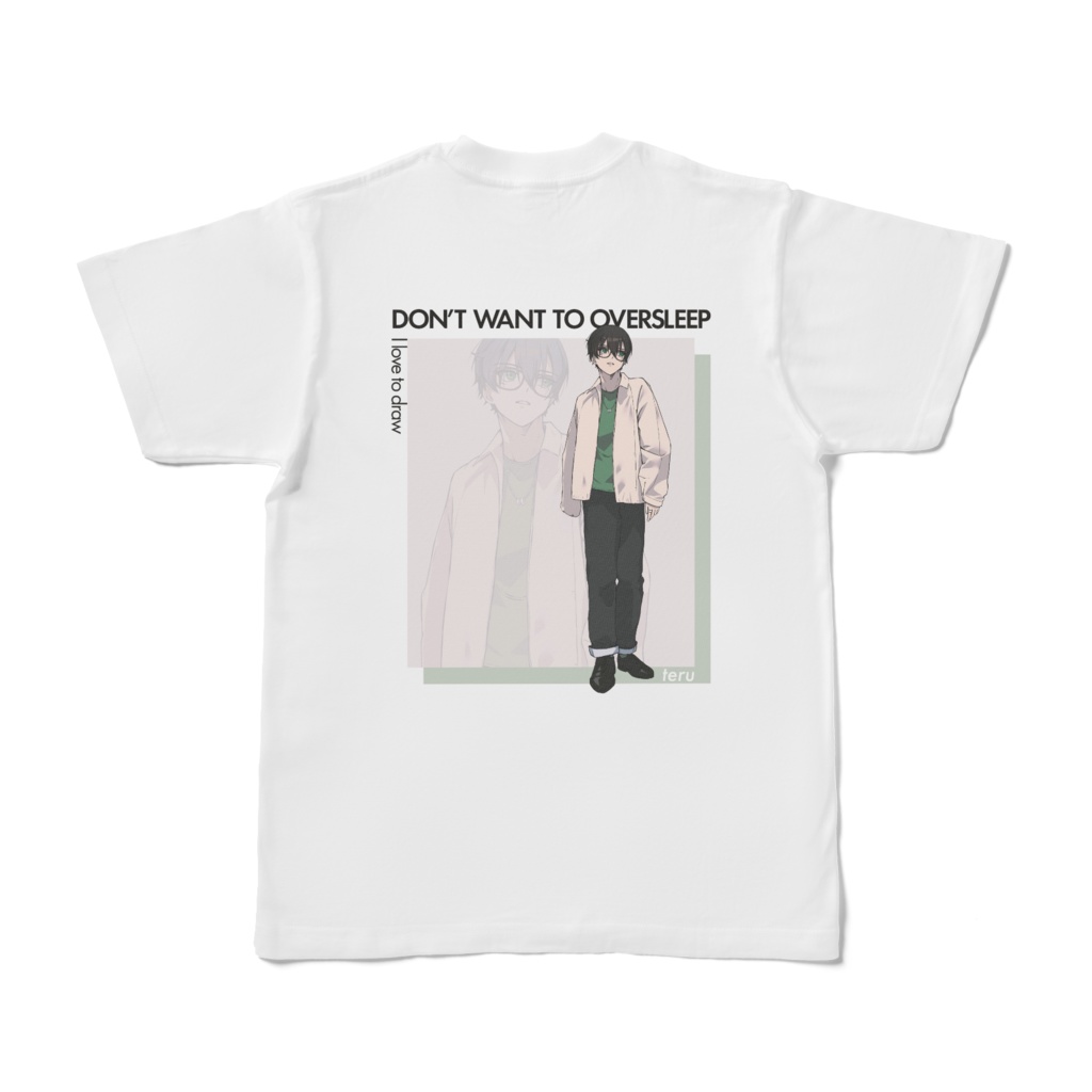 【Tシャツ】DON’T WANT TO OVERSLEEP