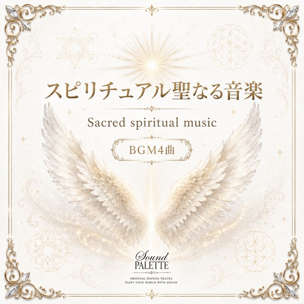 商用フリーBGMスピリチュアルな聖なる音楽 4曲パック