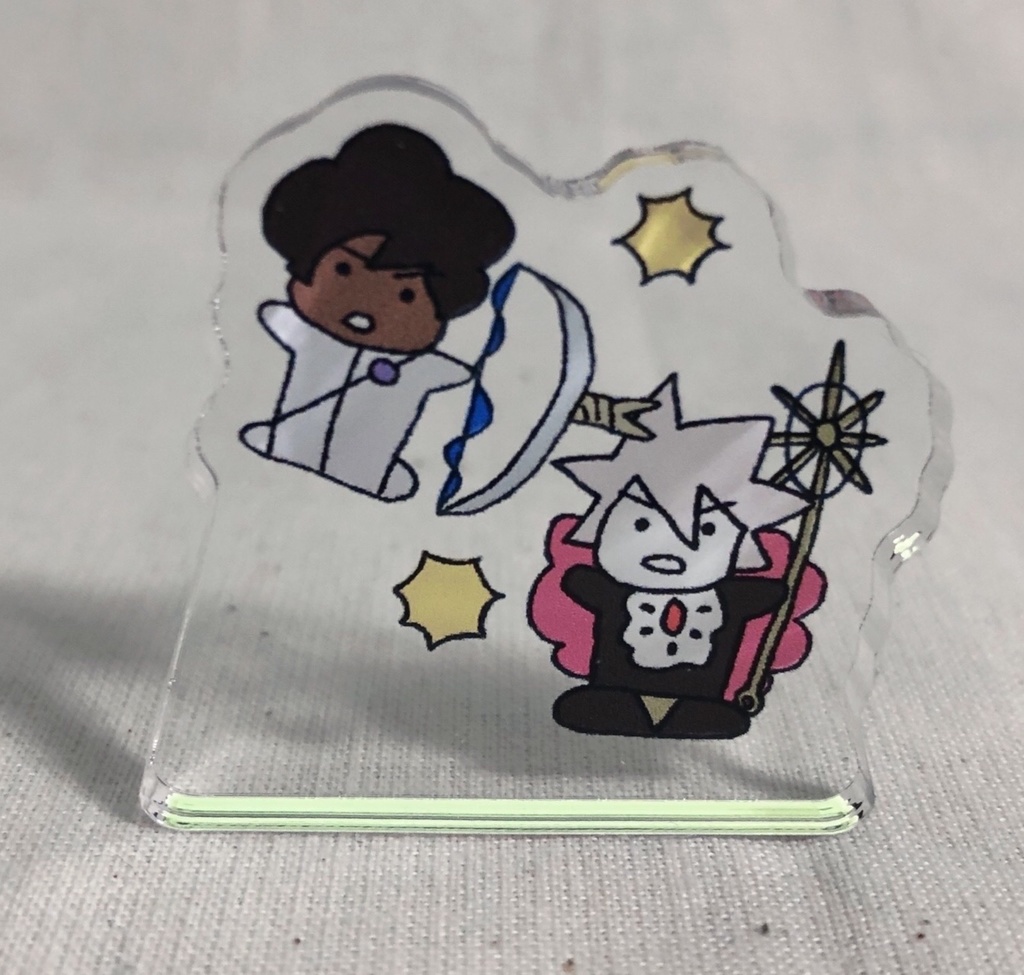 【通常配送】（バチバチver.）ジュナカル自立ミニアクリルスタンド