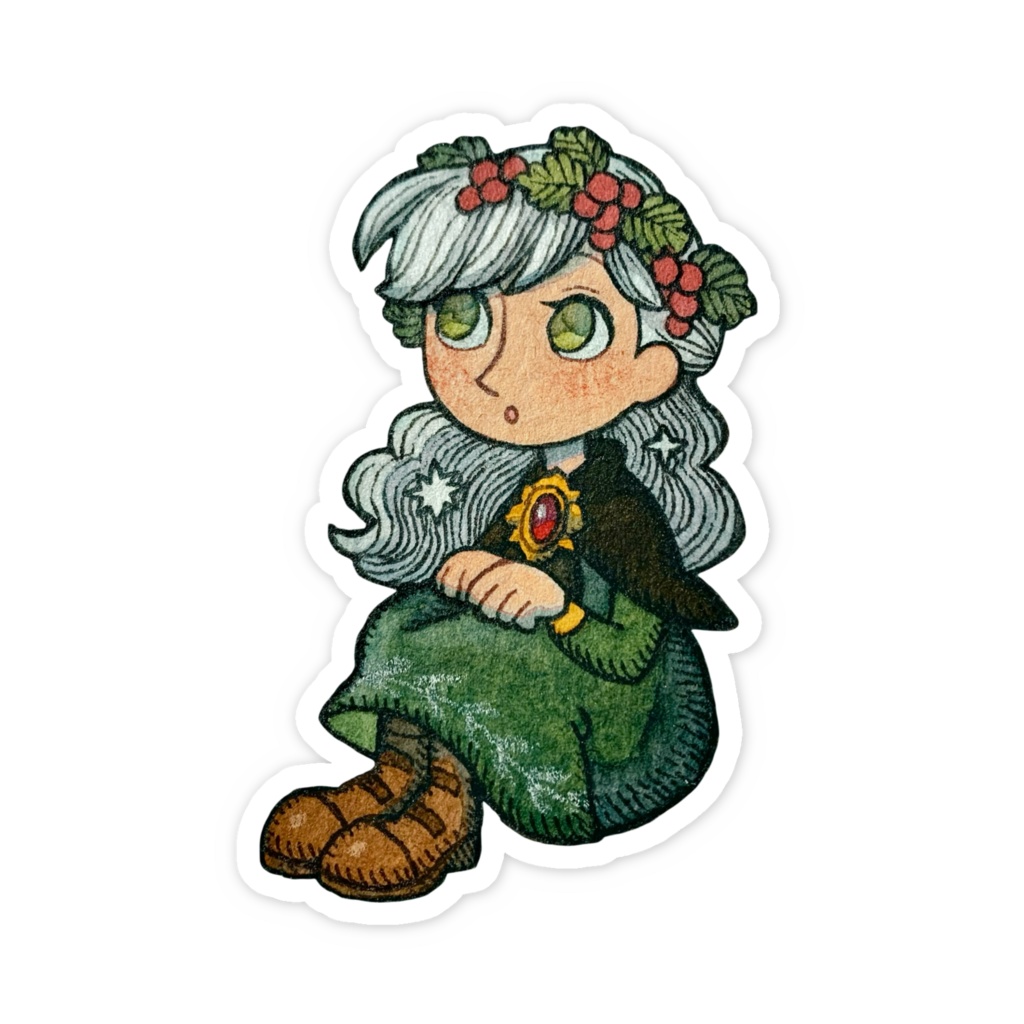 「森のセシリア」ミニステッカー