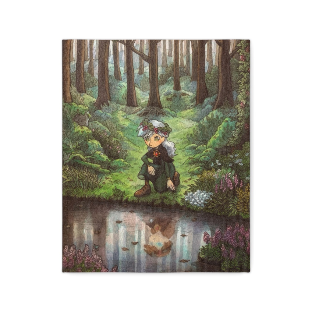 「時の泉」複製キャンバス