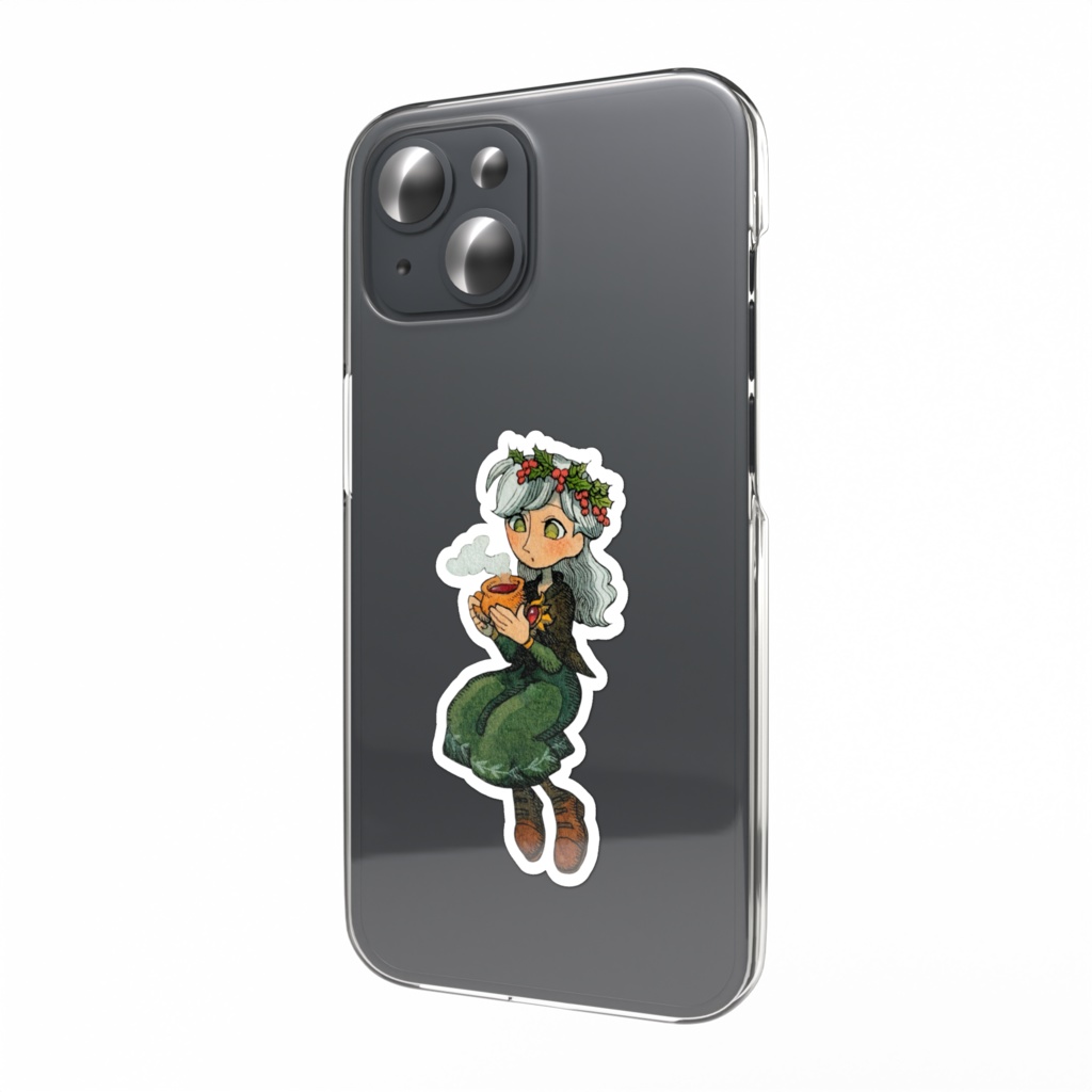 「ホットワイン」ミニステッカー