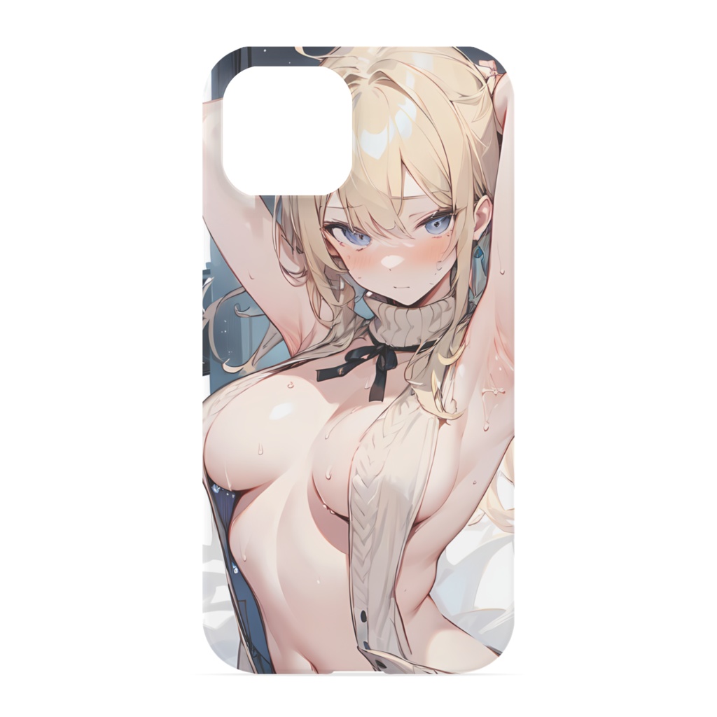 お姉さんの腋汗iPhoneケース