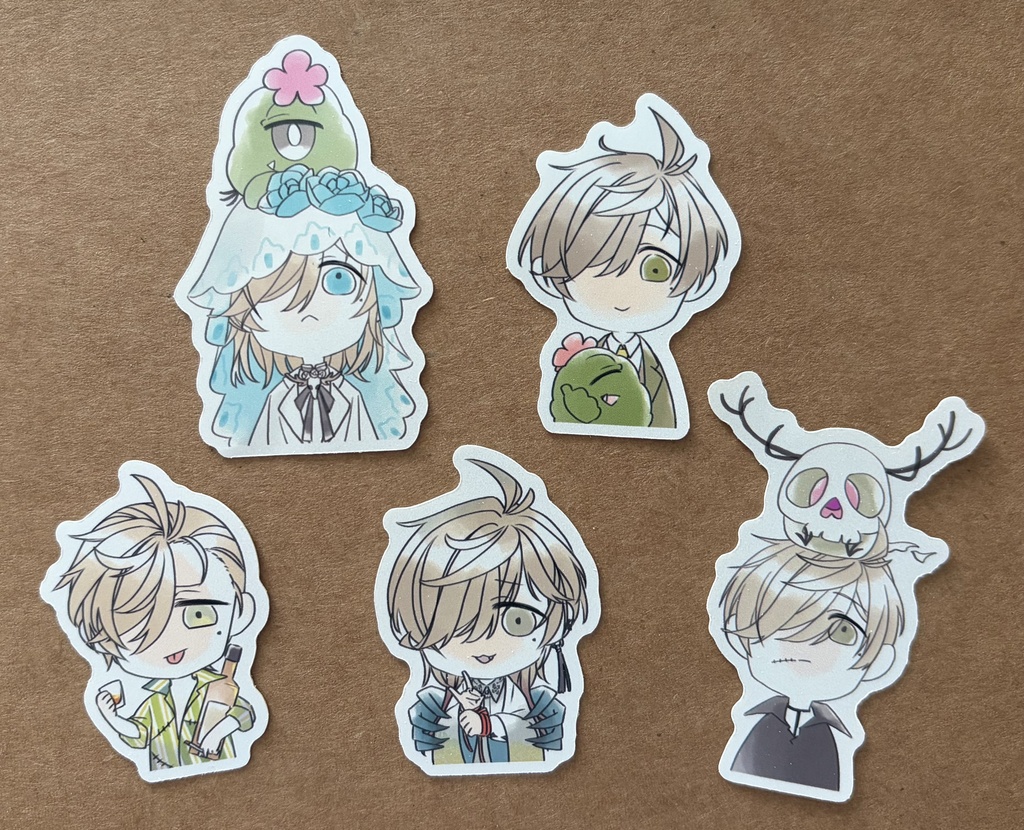 ステッカー5枚セット