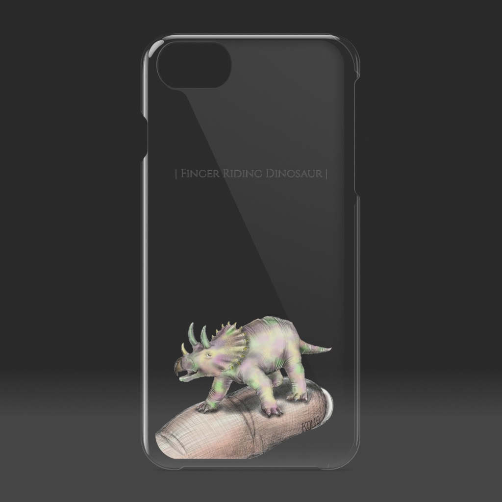 指のり恐竜さんシリーズ|ゆびのりトリケくん|Finger Riding Dinosaur|