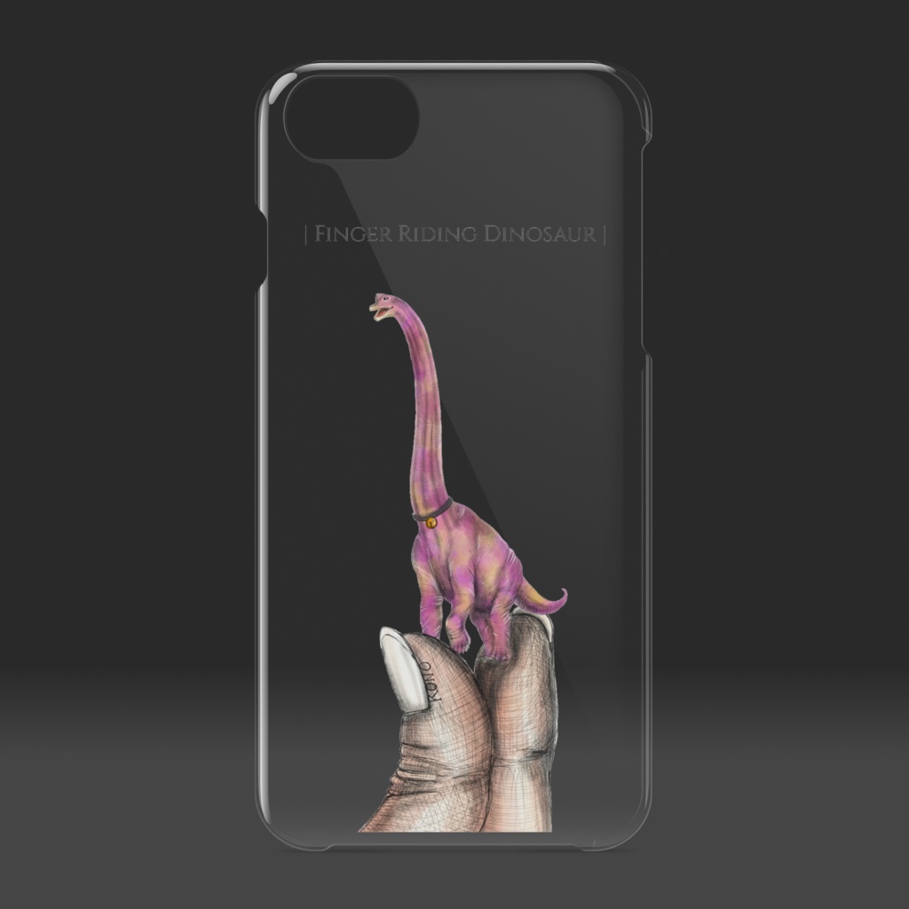 指のり恐竜さんシリーズ|ゆびのりブラキちゃん|Finger Riding Dinosaur|