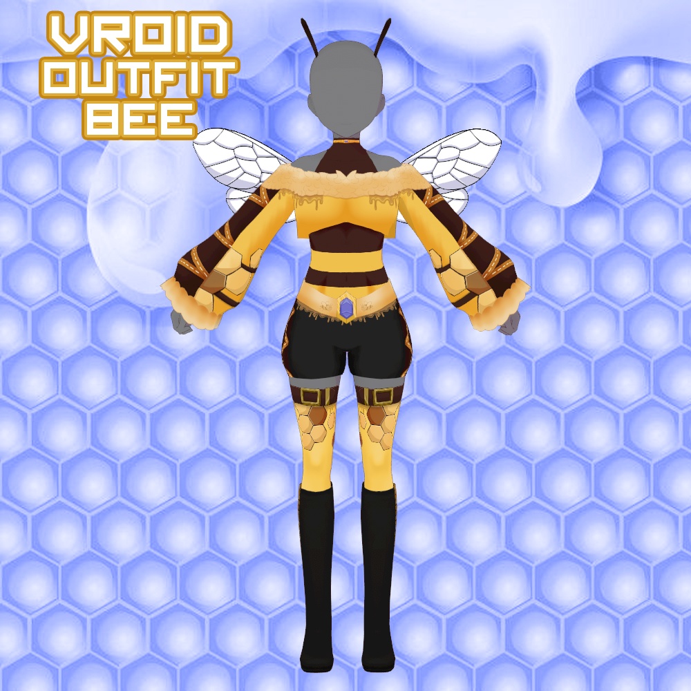 Vroid Bee Outfit