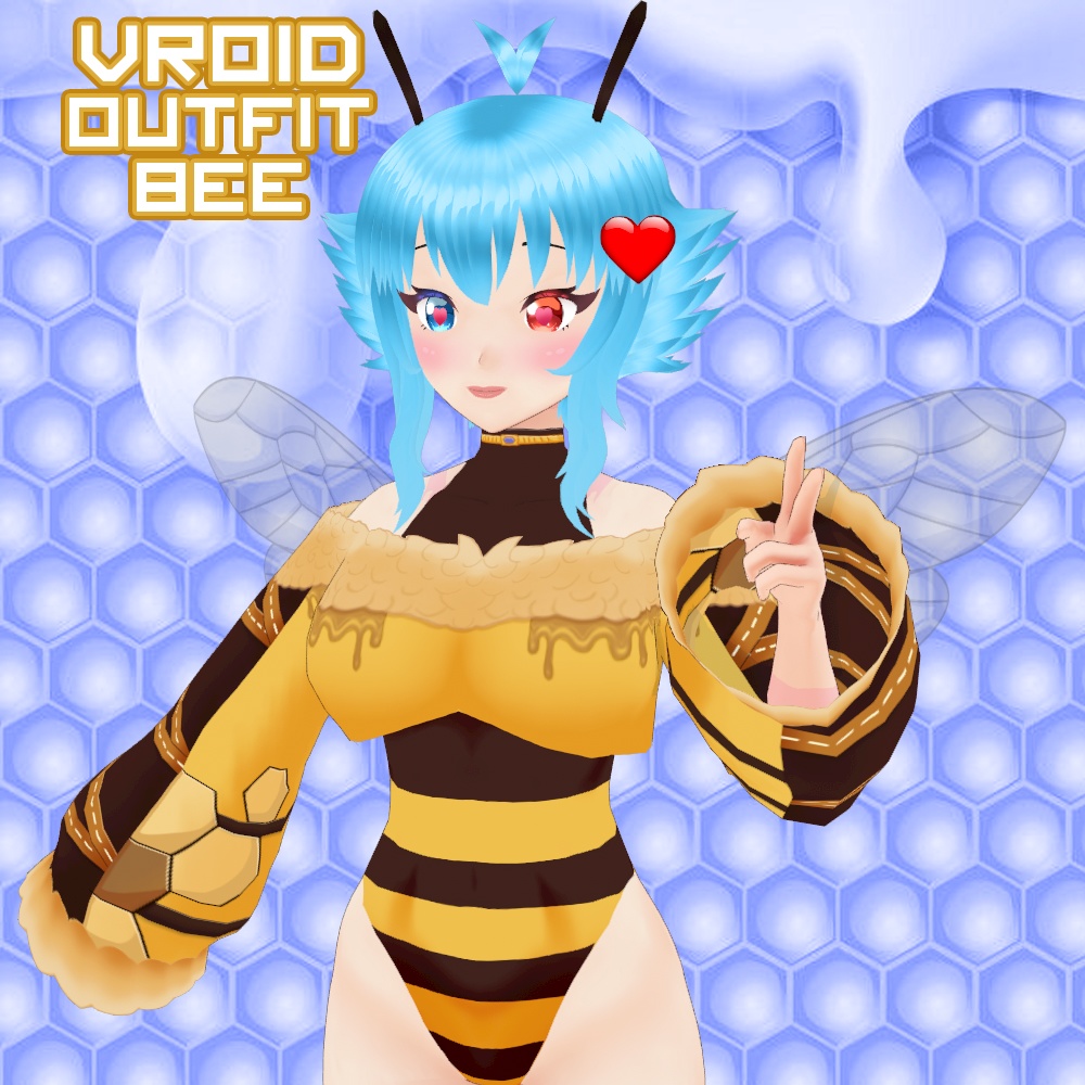 Vroid Bee Outfit