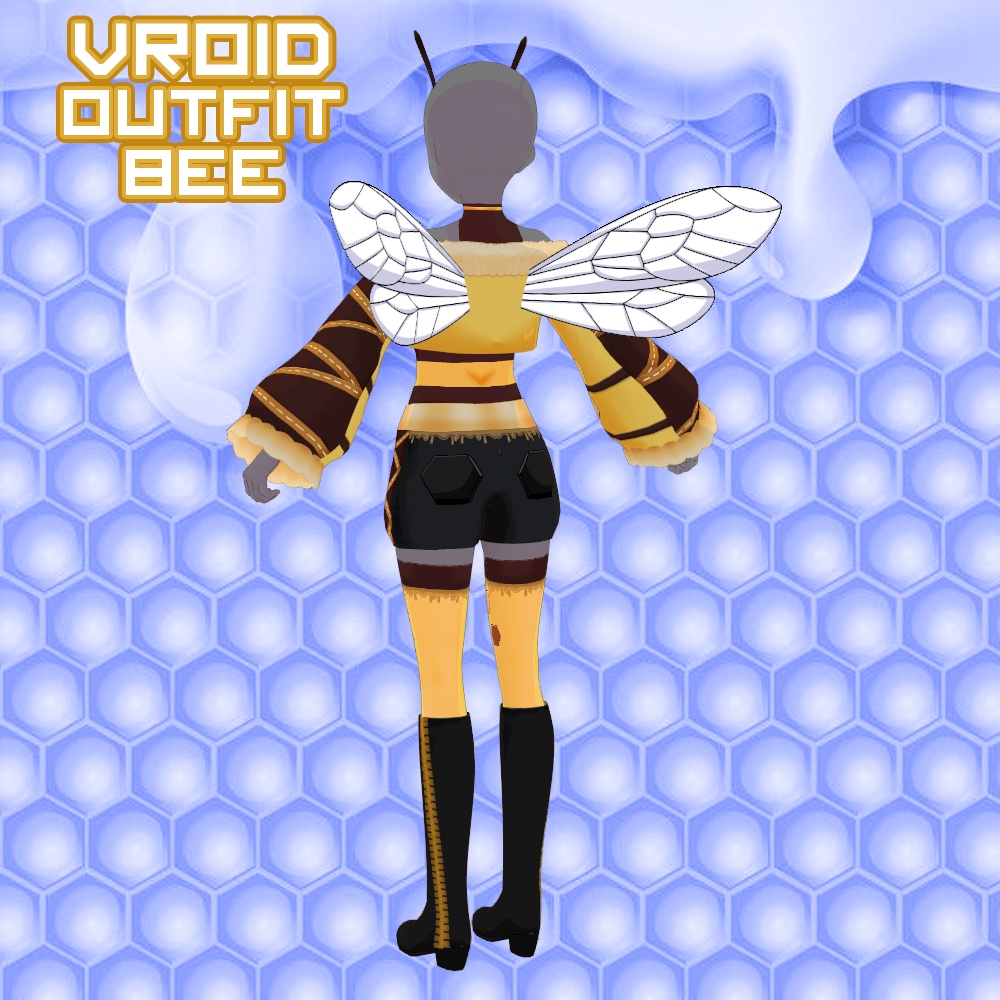 Vroid Bee Outfit
