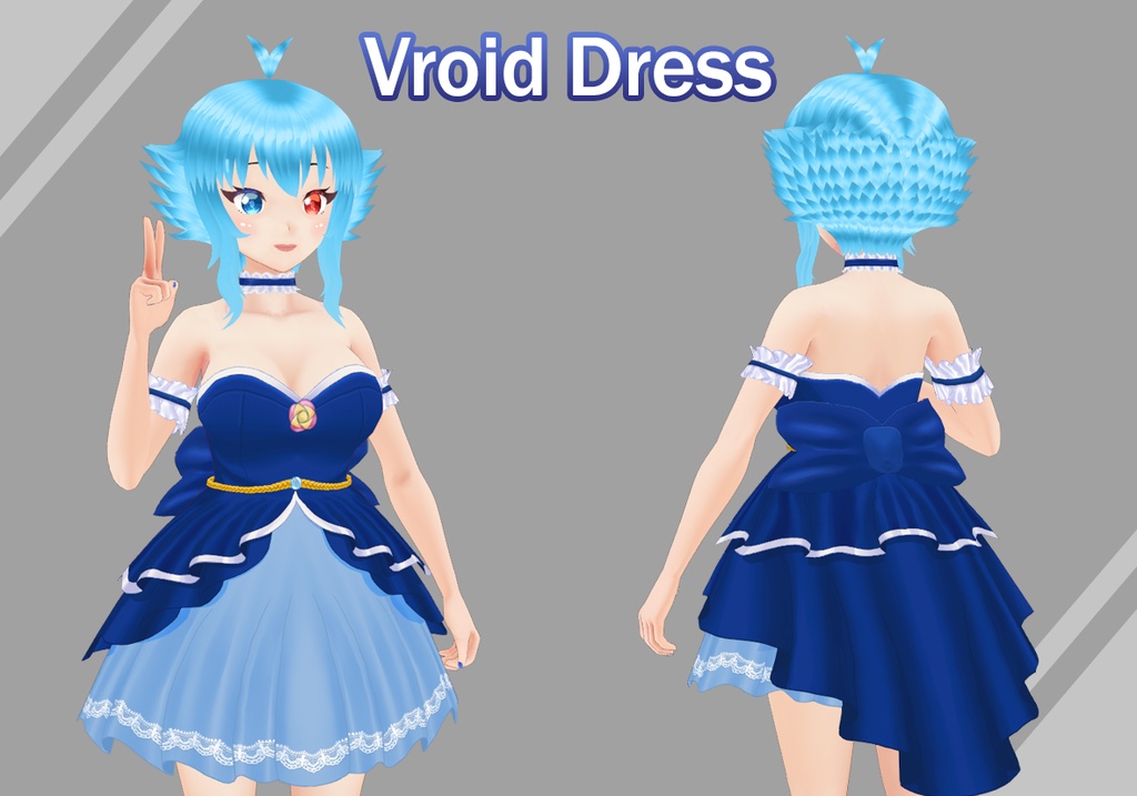 Vroid Dress cute