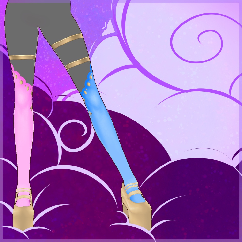 Cloudy stockings