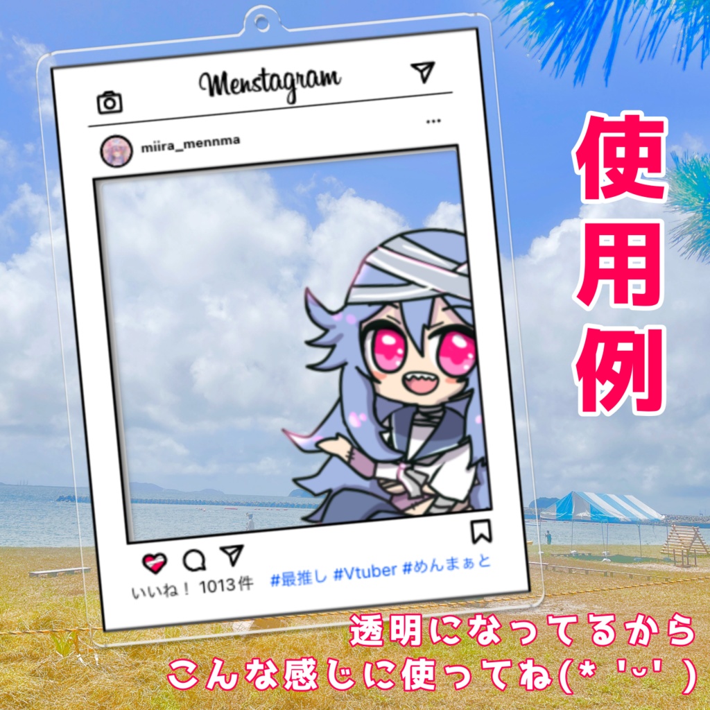 SNSなきのい アクキー