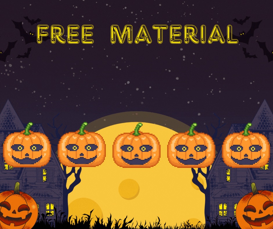 【無料‧Free】萬聖節貓貓裝飾GIF