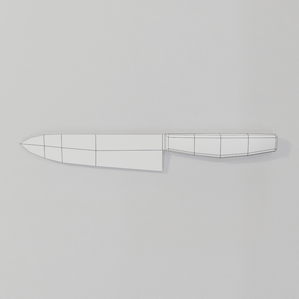 木製のまな板と包丁