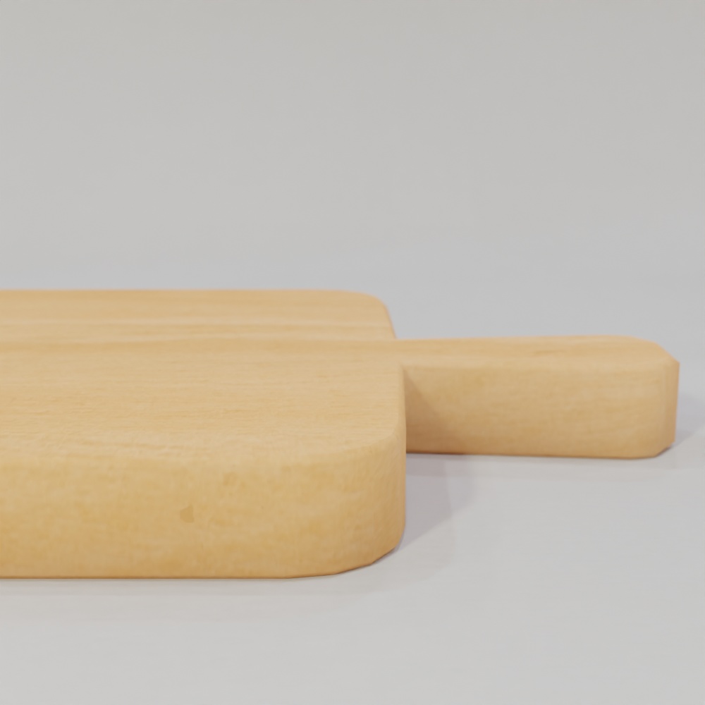 木製のまな板と包丁