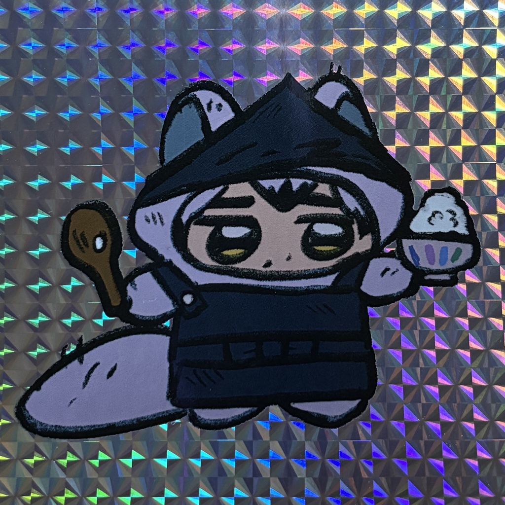 めっちゃでっかキラステッカー