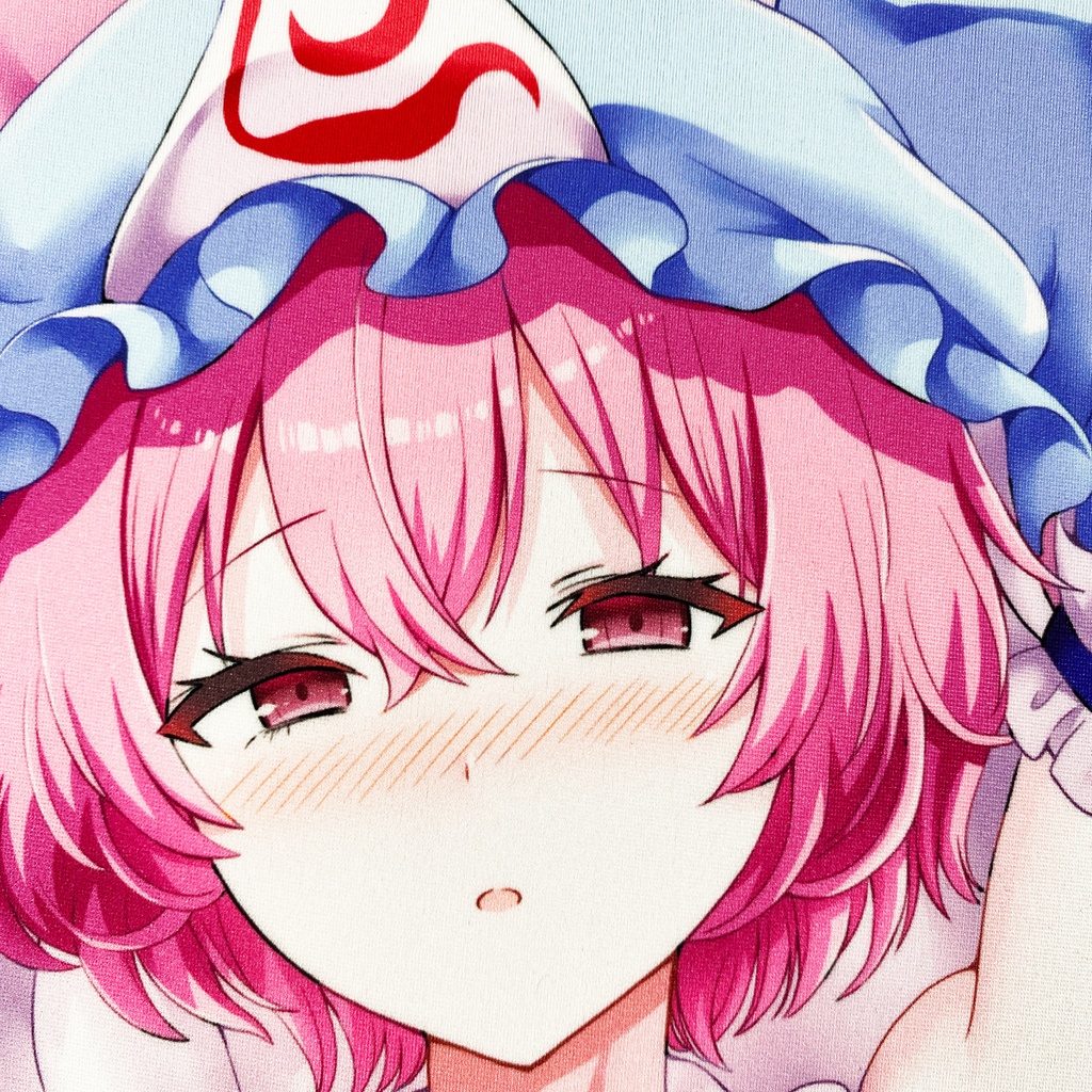 ぎヴちょこ先生 描き下ろし幽々子 おっぱいマウスパッド