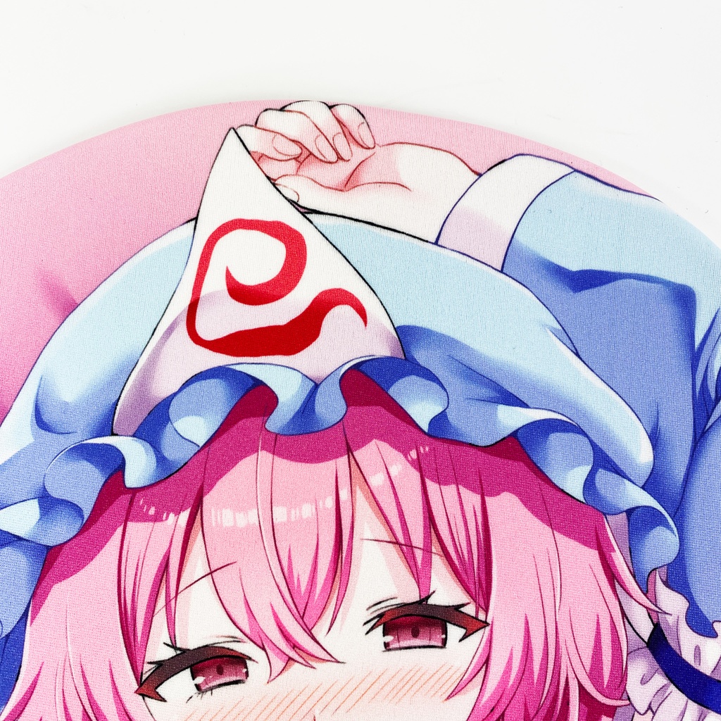 ぎヴちょこ先生 描き下ろし幽々子 おっぱいマウスパッド