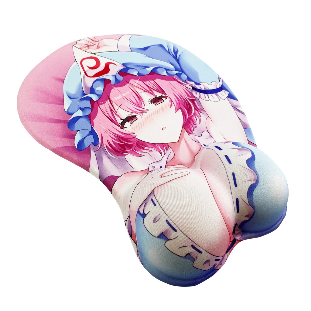 ぎヴちょこ先生 描き下ろし幽々子 おっぱいマウスパッド