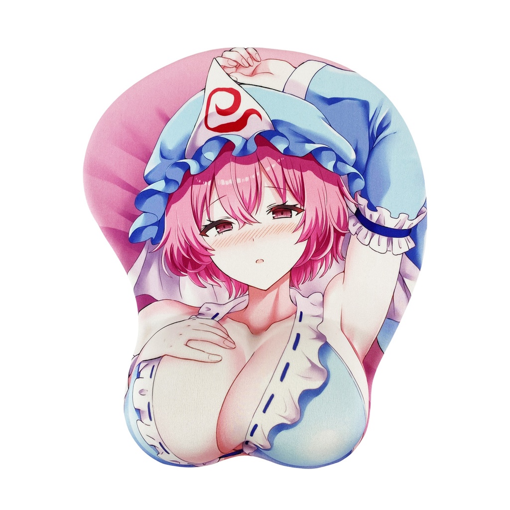 ぎヴちょこ先生 描き下ろし幽々子 おっぱいマウスパッド