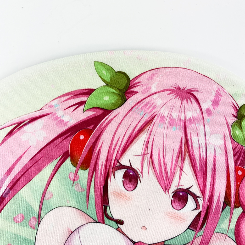 ぎヴちょこ先生 描き下ろし 桜ミク 開脚マウスパッド