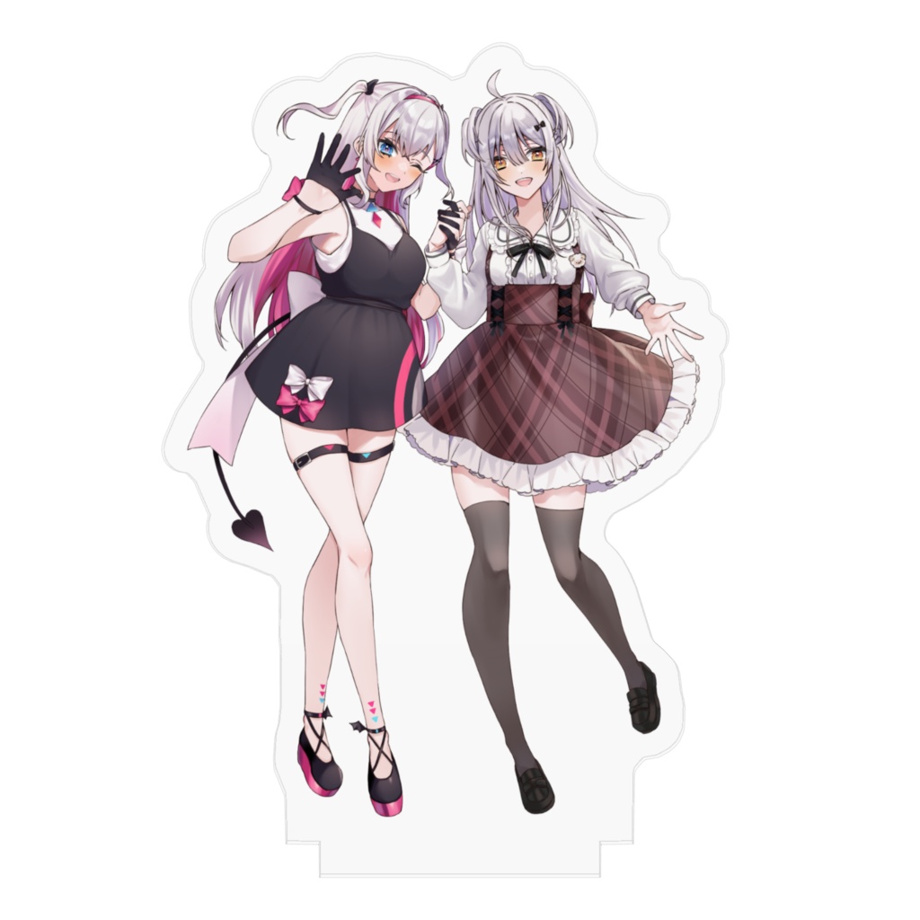 結目ユイ様&巻乃もなか様 デビュー5周年記念アクリルフィギュア【非公式】