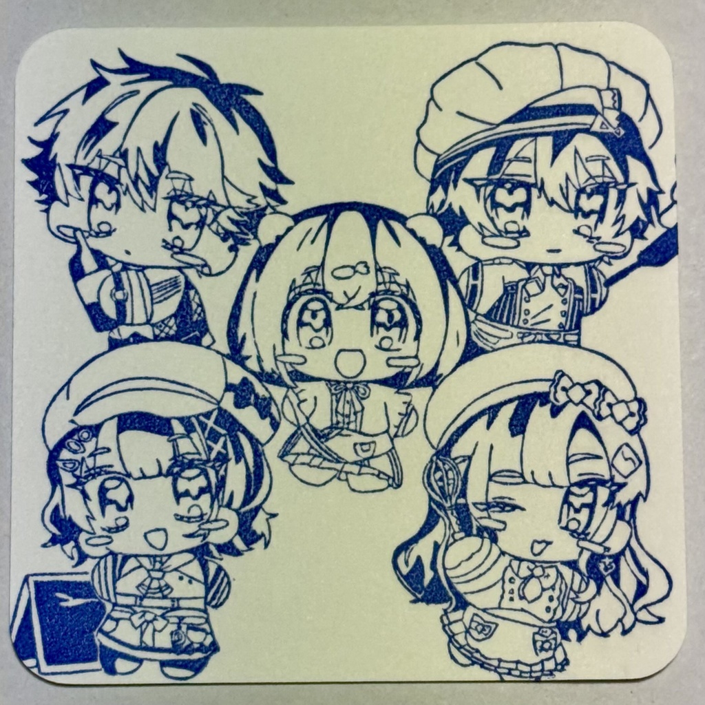 【Speciale】ゴム判コースター