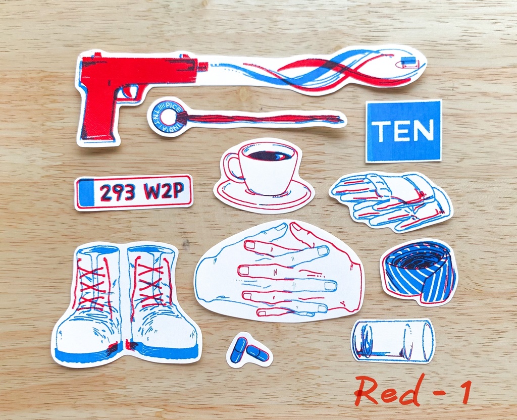 友情の鱗片 シールセット