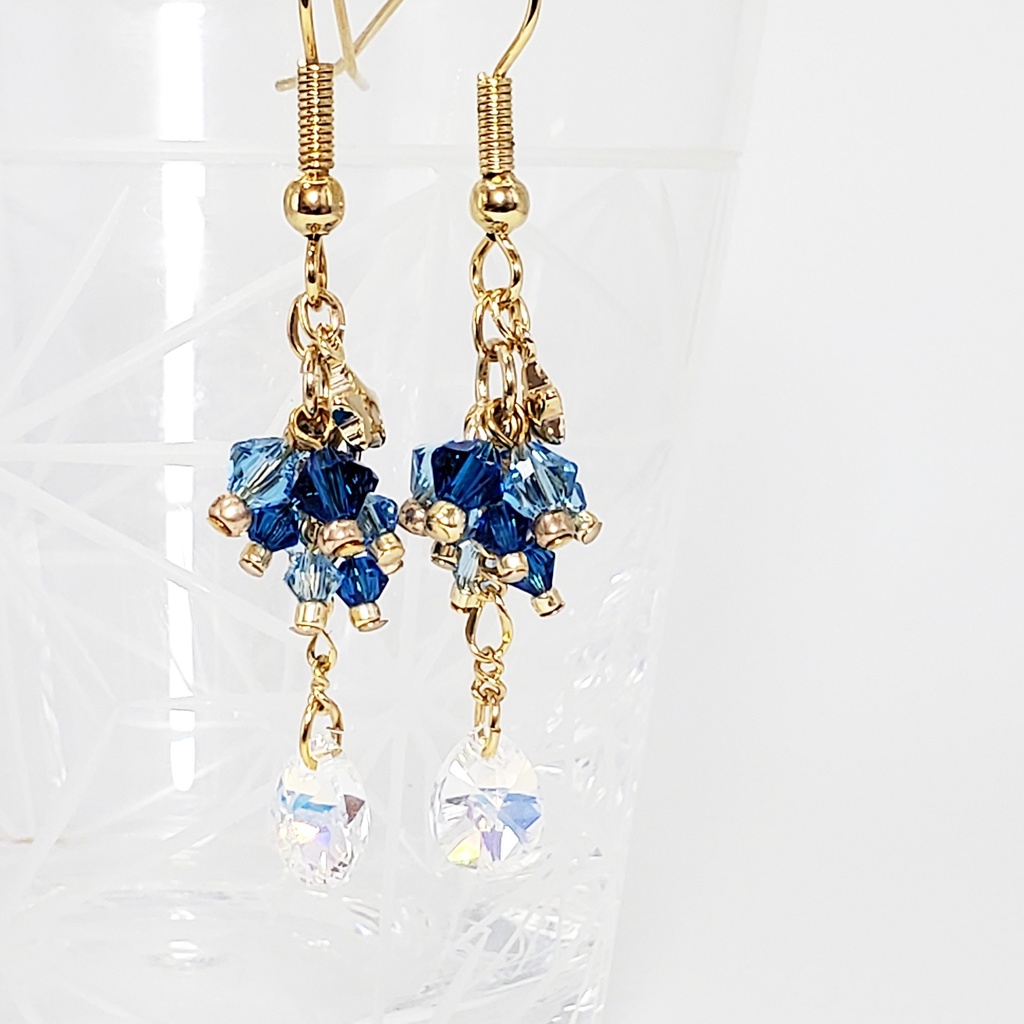 「美少女戦士セーラームーン」クリスタルイヤーアクセサリー:セーラーマーキュリーVer