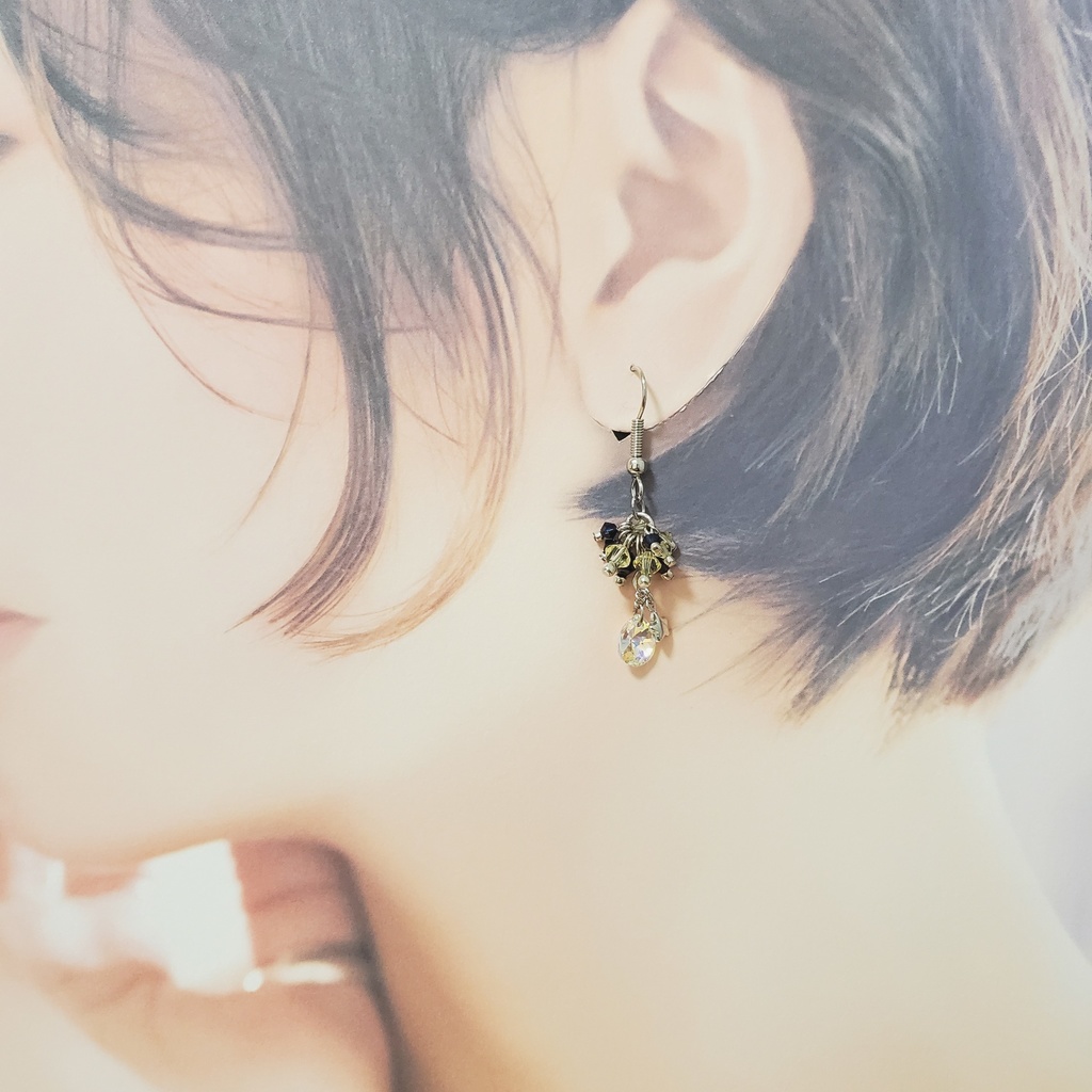 「美少女戦士セーラームーン」クリスタルイヤーアクセサリー:セーラーウラヌスVer