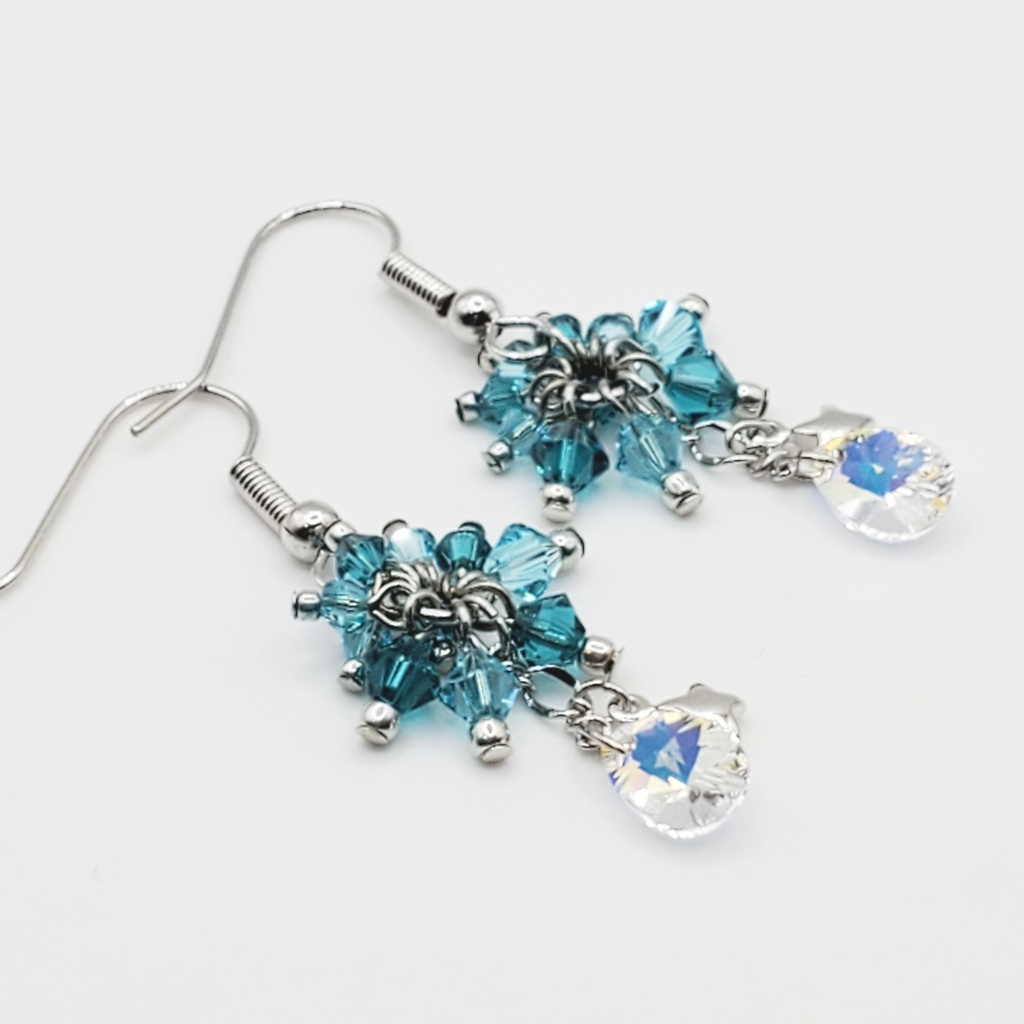 「美少女戦士セーラームーン」クリスタルイヤーアクセサリー:セーラーネプチューンVer