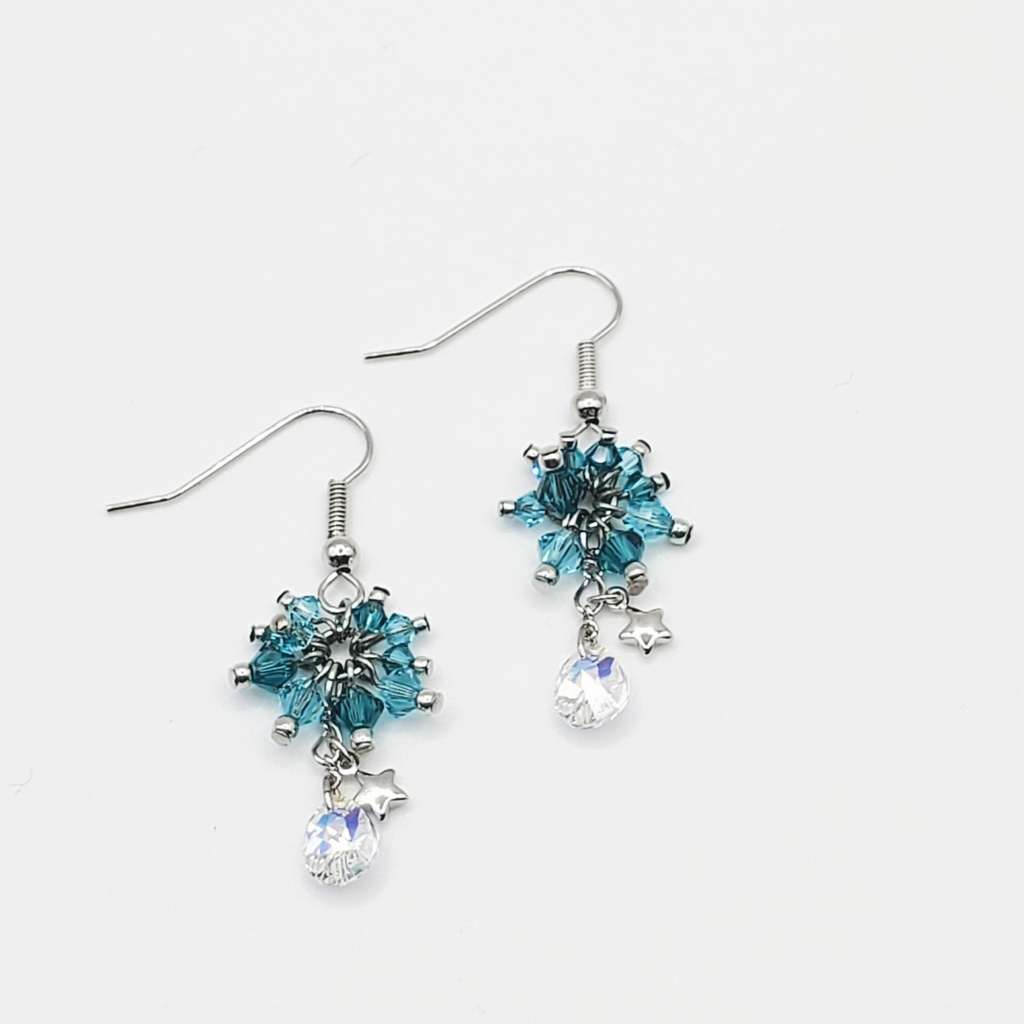 「美少女戦士セーラームーン」クリスタルイヤーアクセサリー:セーラーネプチューンVer