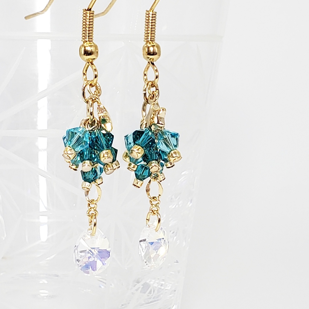 「美少女戦士セーラームーン」クリスタルイヤーアクセサリー:セーラーネプチューンVer