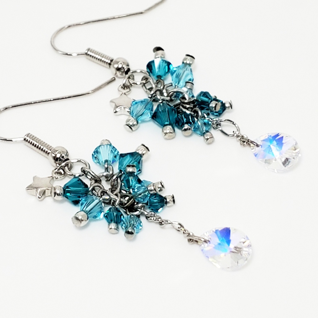 「美少女戦士セーラームーン」クリスタルイヤーアクセサリー:セーラーネプチューンVer