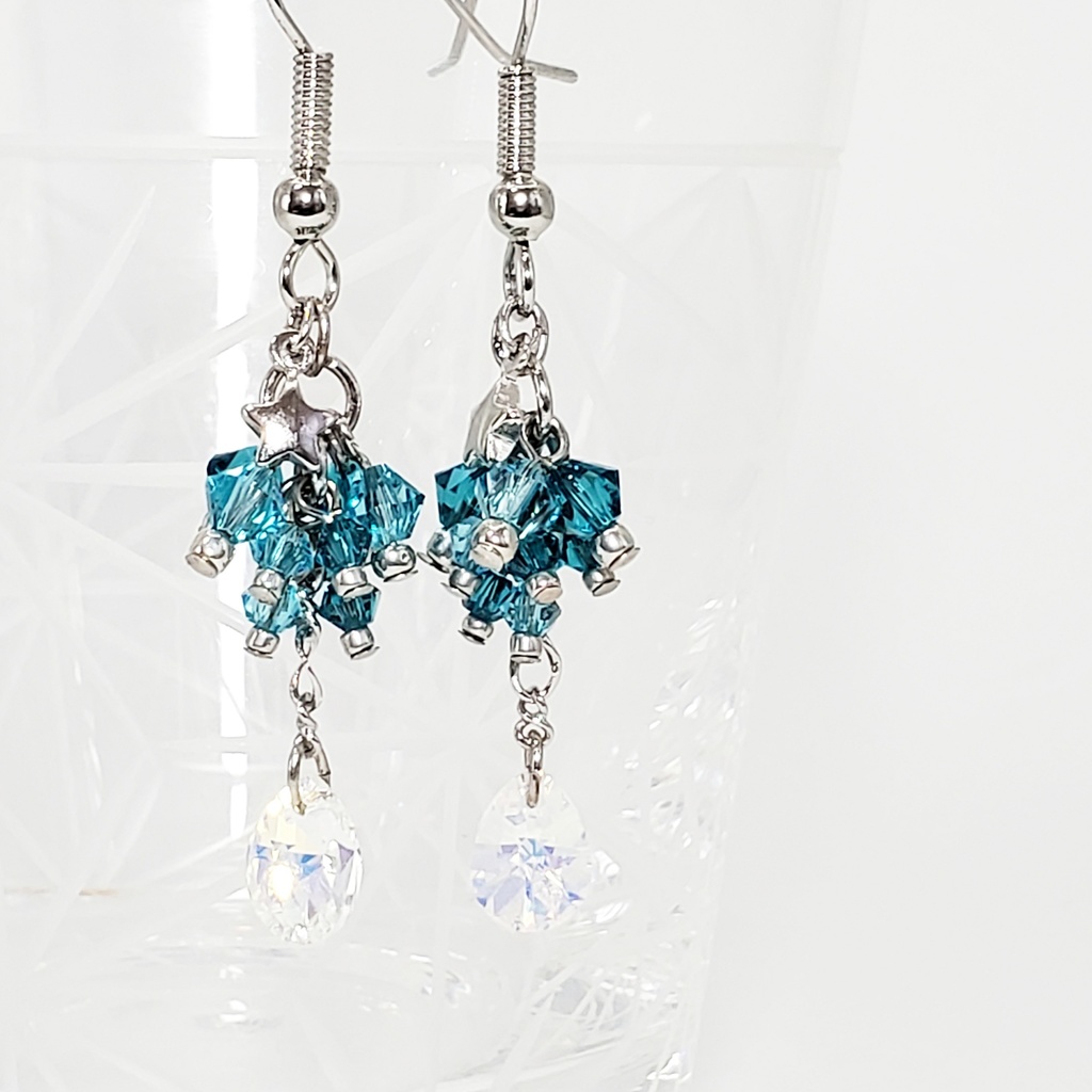 「美少女戦士セーラームーン」クリスタルイヤーアクセサリー:セーラーネプチューンVer