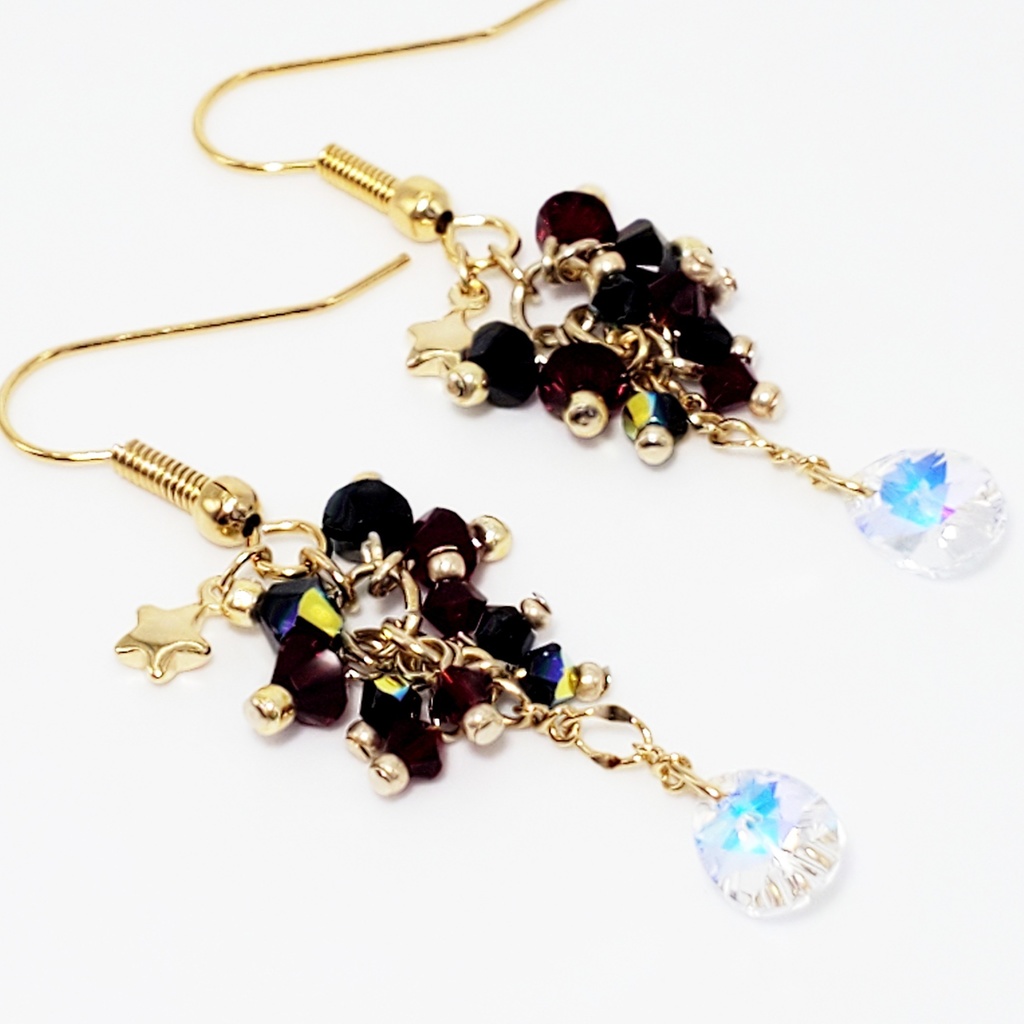 「美少女戦士セーラームーン」クリスタルイヤーアクセサリー:セーラープルートVer