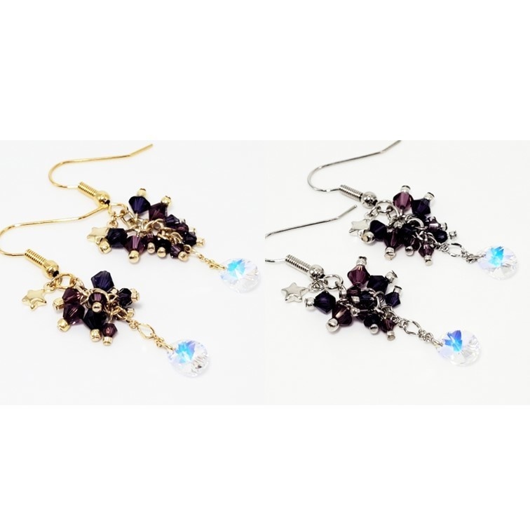 「美少女戦士セーラームーン」クリスタルイヤーアクセサリー:セーラーサターンVer