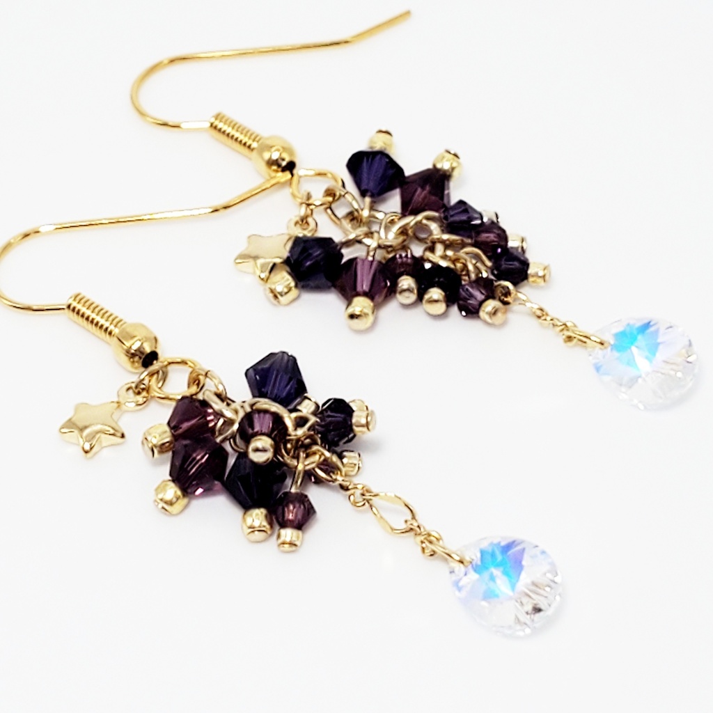 「美少女戦士セーラームーン」クリスタルイヤーアクセサリー:セーラーサターンVer