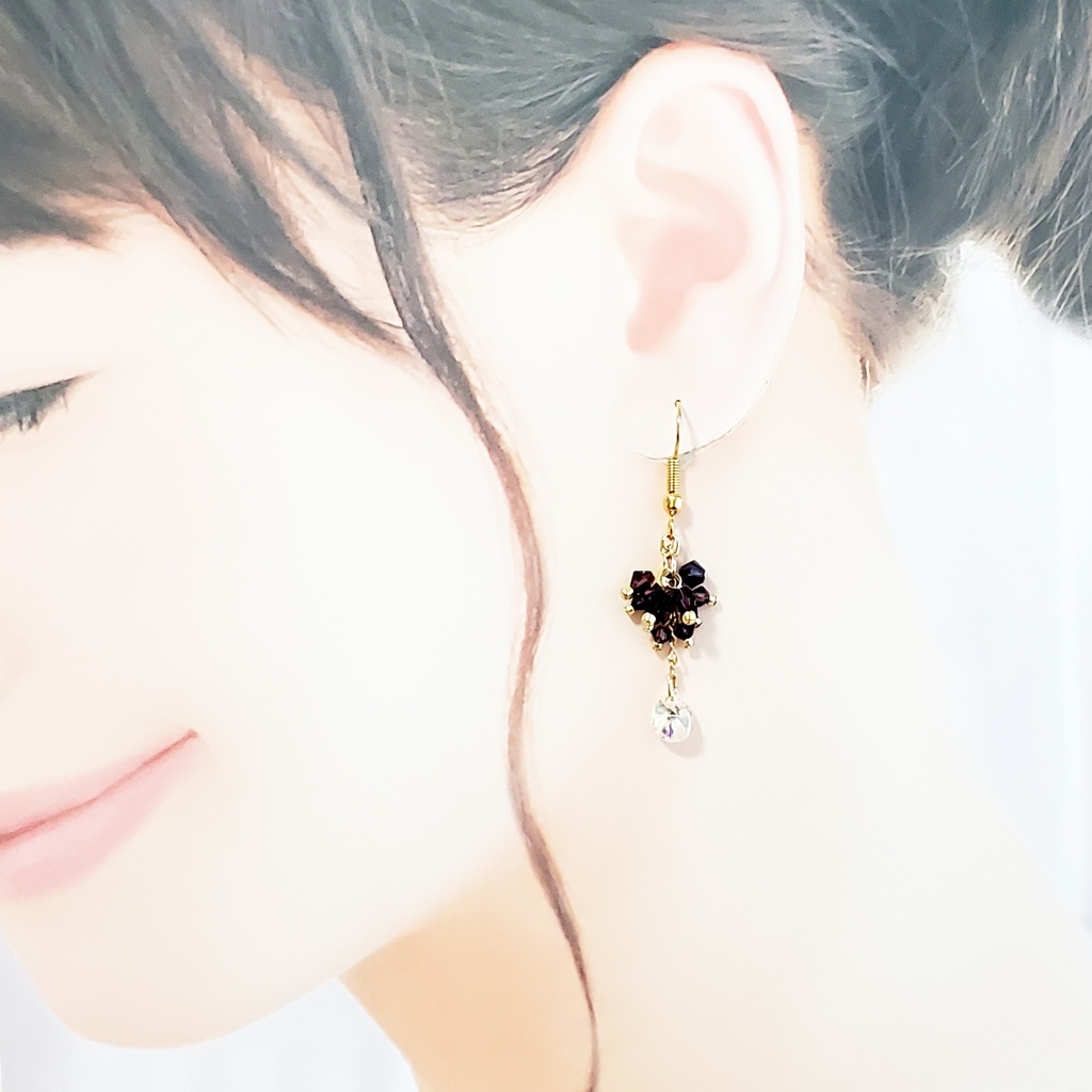 「美少女戦士セーラームーン」クリスタルイヤーアクセサリー:セーラーサターンVer