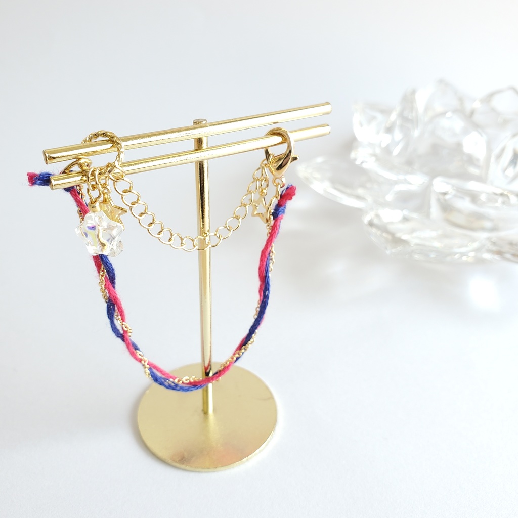 【在庫限り頒布終了】「美少女戦士セーラームーン」ミサンガ風ブレスレット:セーラームーンVer