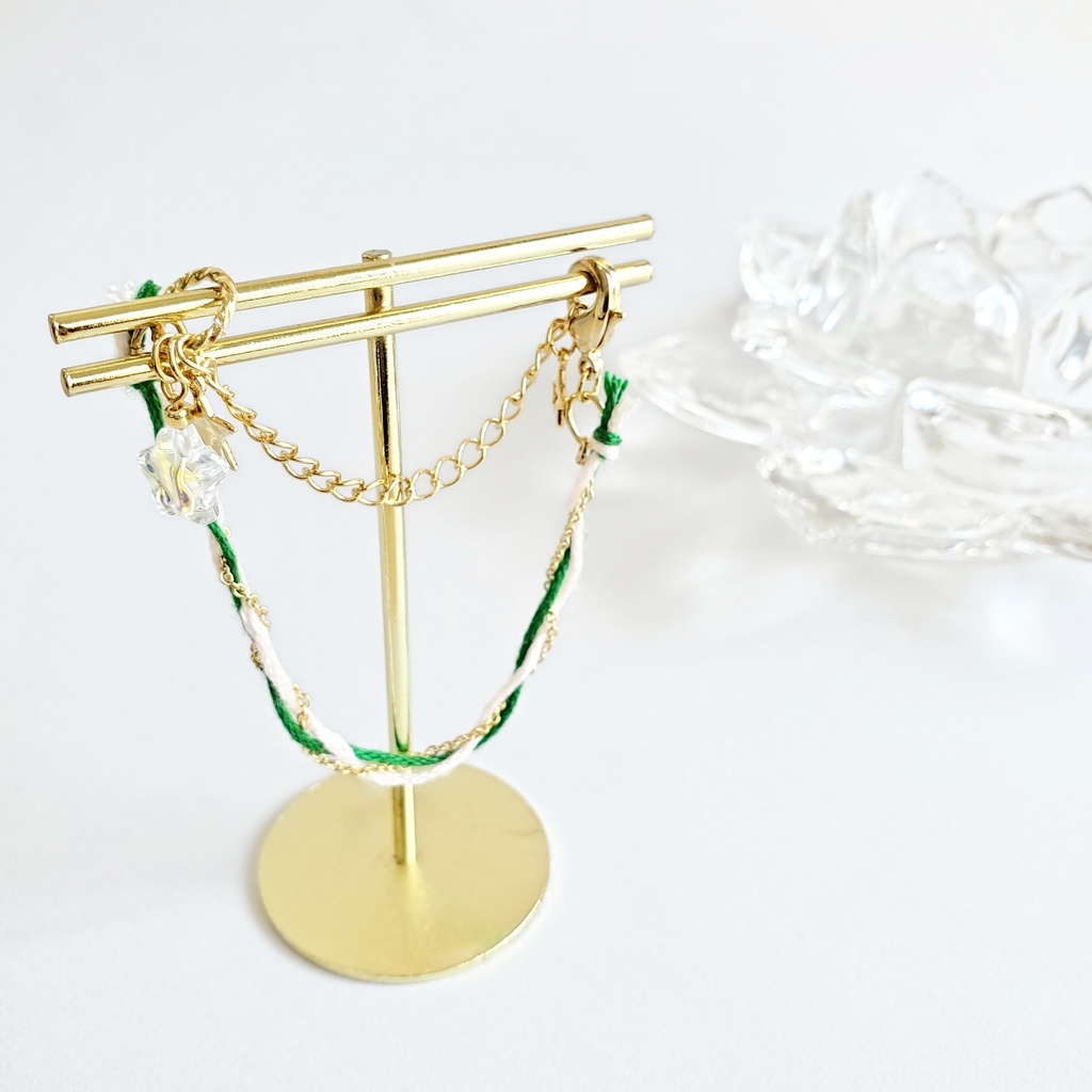 【在庫限り頒布終了】「美少女戦士セーラームーン」ミサンガ風ブレスレット:セーラージュピターVer