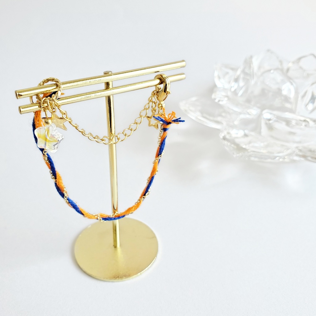 【在庫限り頒布終了】「美少女戦士セーラームーン」ミサンガ風ブレスレット:セーラービーナスVer