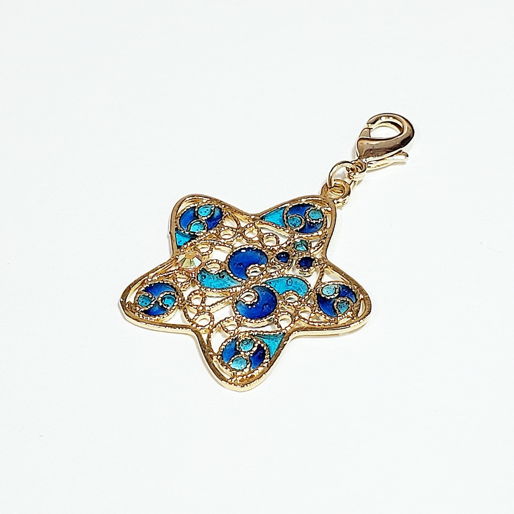 「美少女戦士セーラームーン」ステンドグラス風アクセサリー:セーラーマーキュリーVer